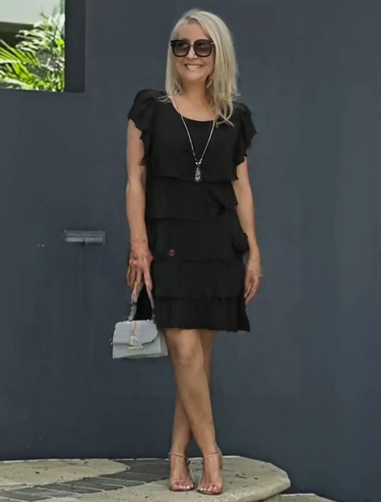 Florence | Layered Midi Dress