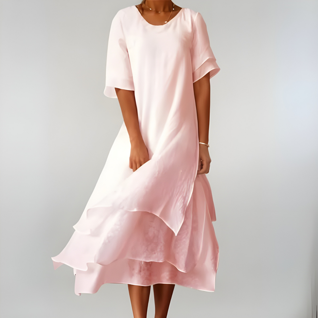 Rosalind | Flowing Silhouette Maxi Dress
