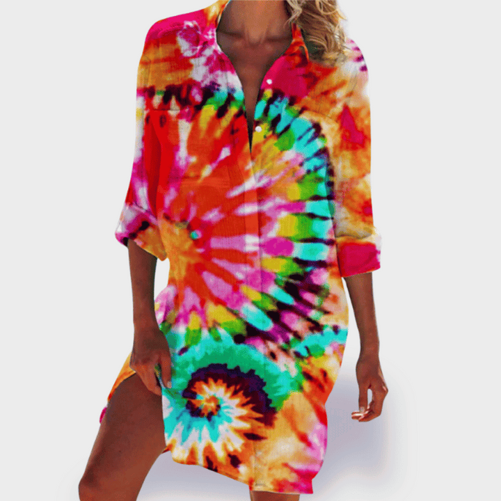 Marguerite | Colourful Lightweight Summer Dress