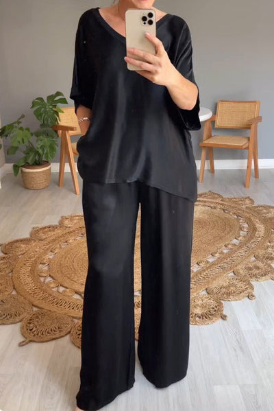 Leona – Flowy Elegance Two-Piece Set