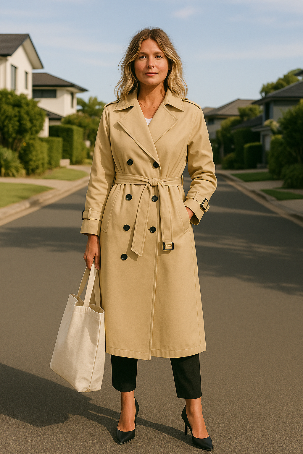 Coastal Trench™ | Oversized Trench Coat