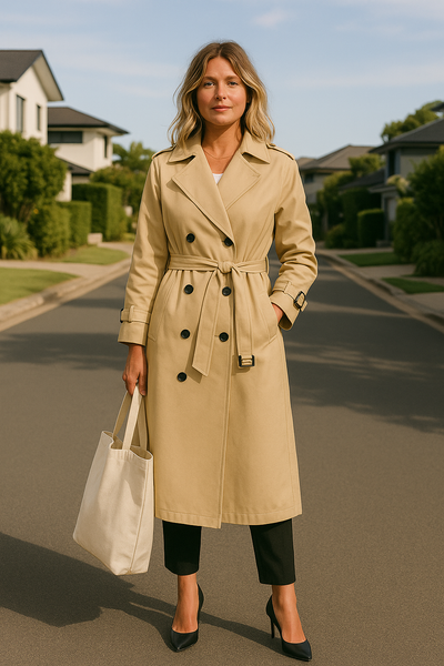 Coastal Trench™ | Oversized Trench Coat