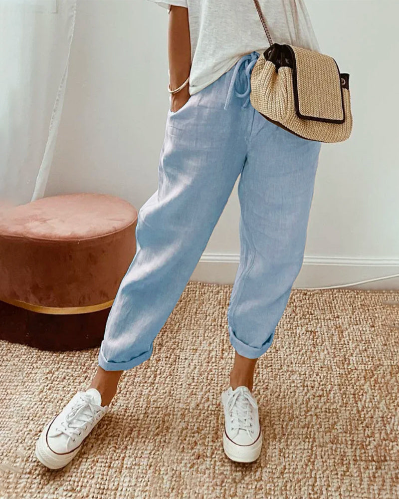 Aria Coast™ - Anti-Sweat Luxe Linen Pants