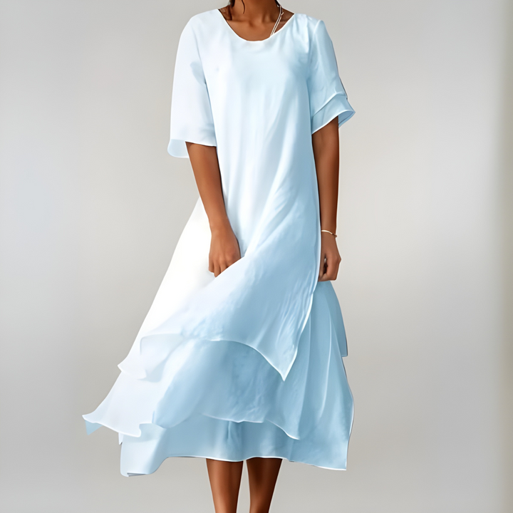 Rosalind | Flowing Silhouette Maxi Dress