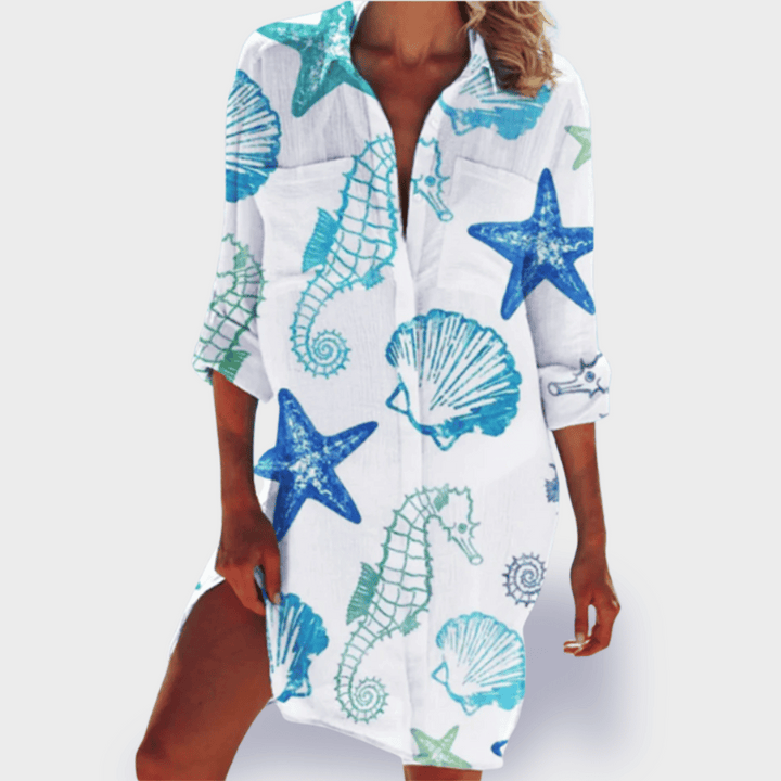 Marguerite | Colourful Lightweight Summer Dress