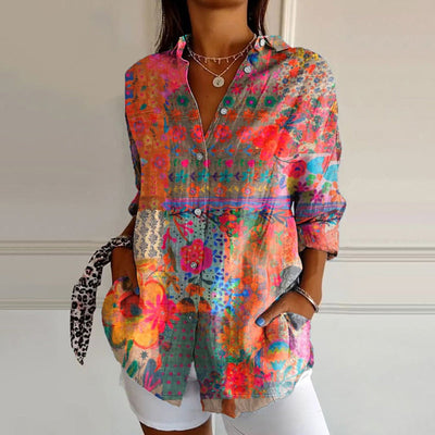 Eden Cove™ | Summer Floral Blouse
