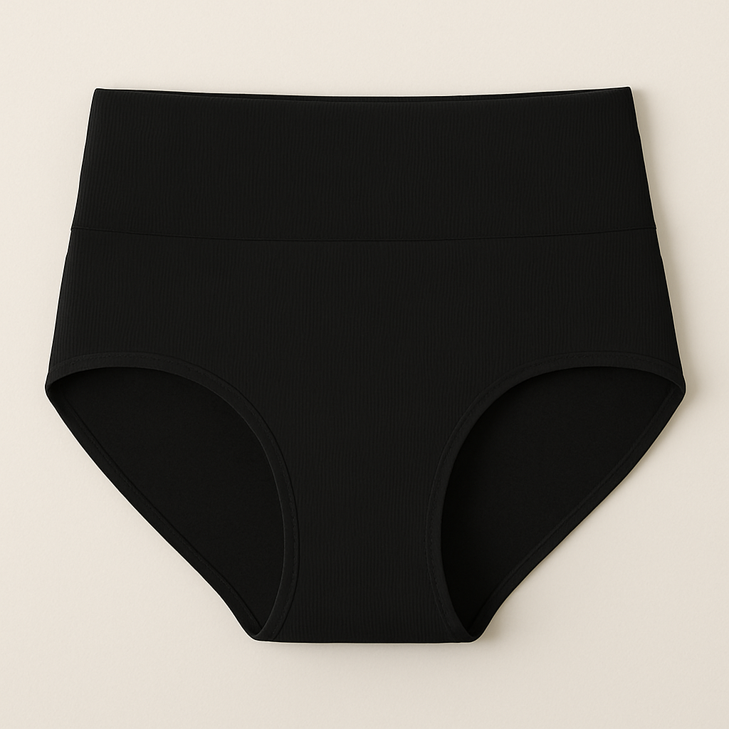 5x High Waist Cotton Briefs