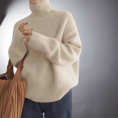 Clara Belle | Cashmere Turtleneck Jumper