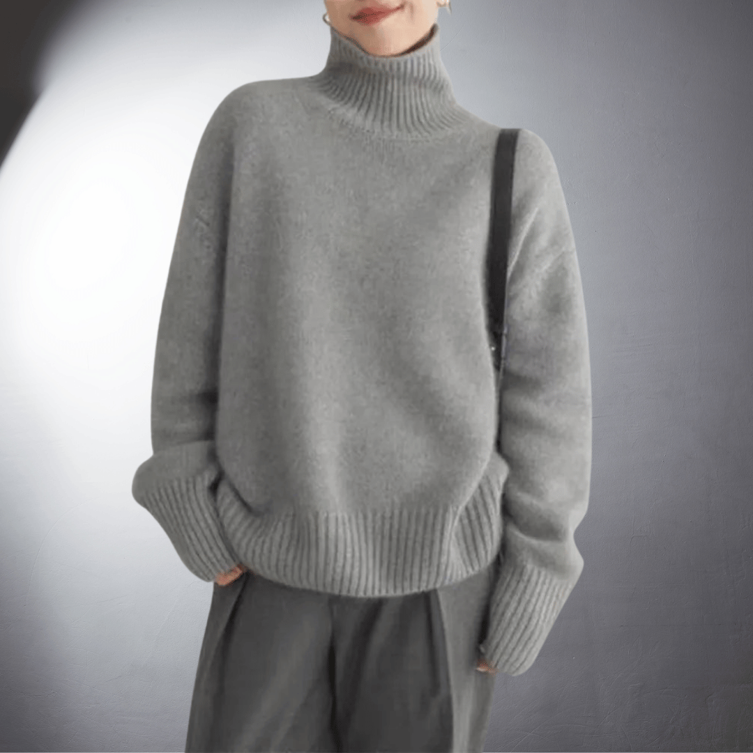 Clara Belle | Cashmere Turtleneck Jumper
