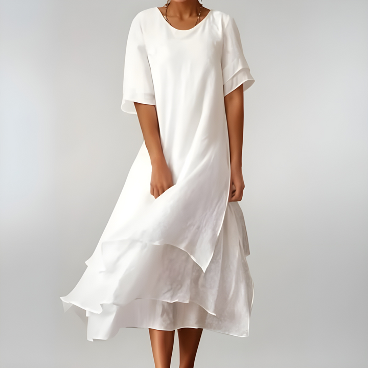 Rosalind | Flowing Silhouette Maxi Dress
