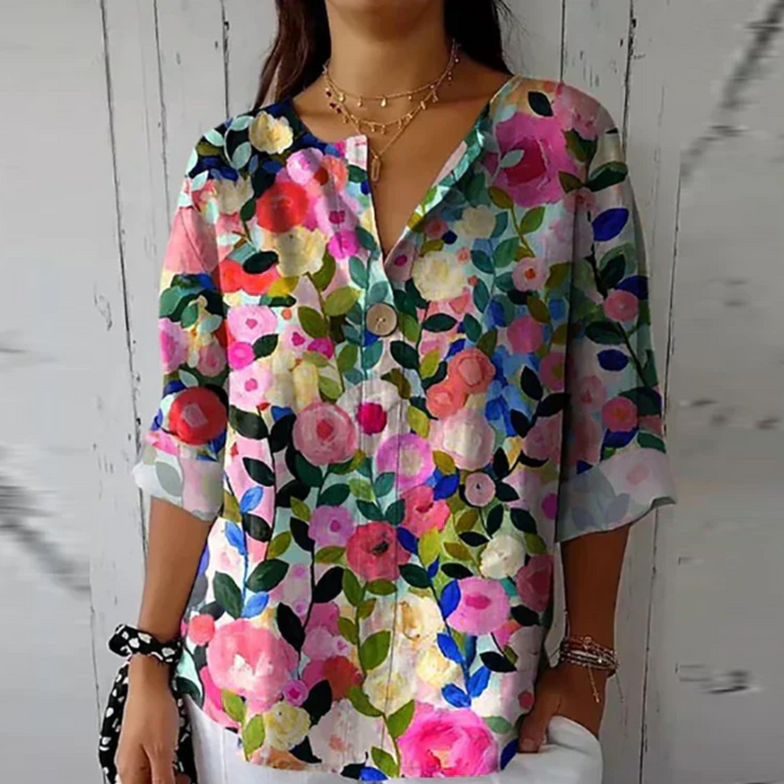Genevra | Floral Print Blouse