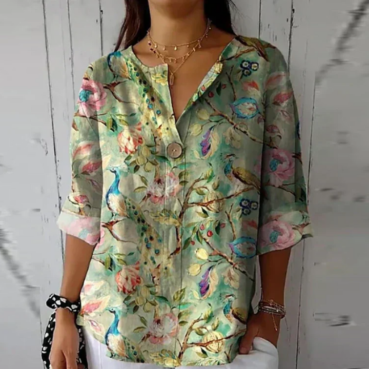 Genevra | Floral Print Blouse
