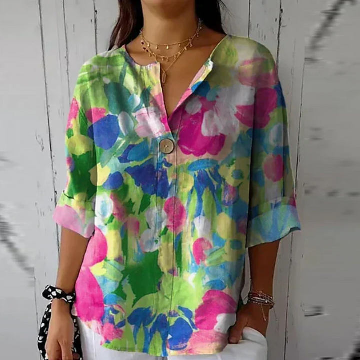 Genevra | Floral Print Blouse