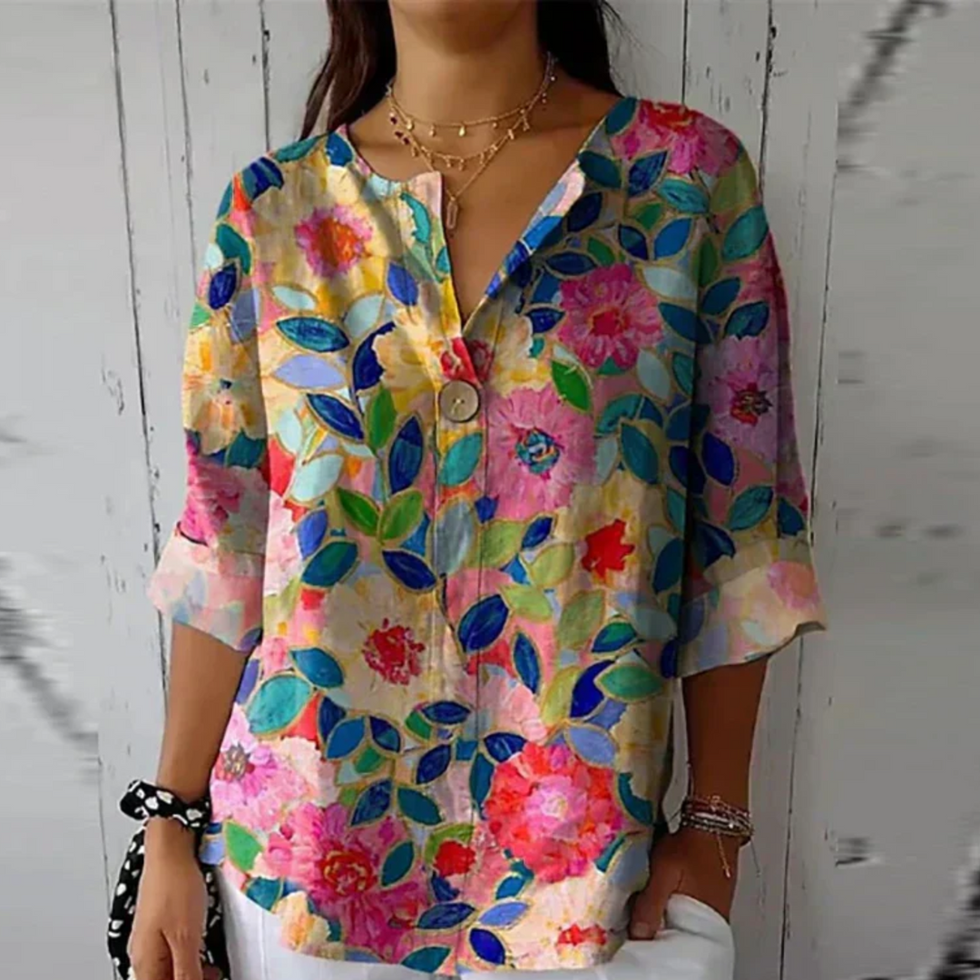 Genevra | Floral Print Blouse
