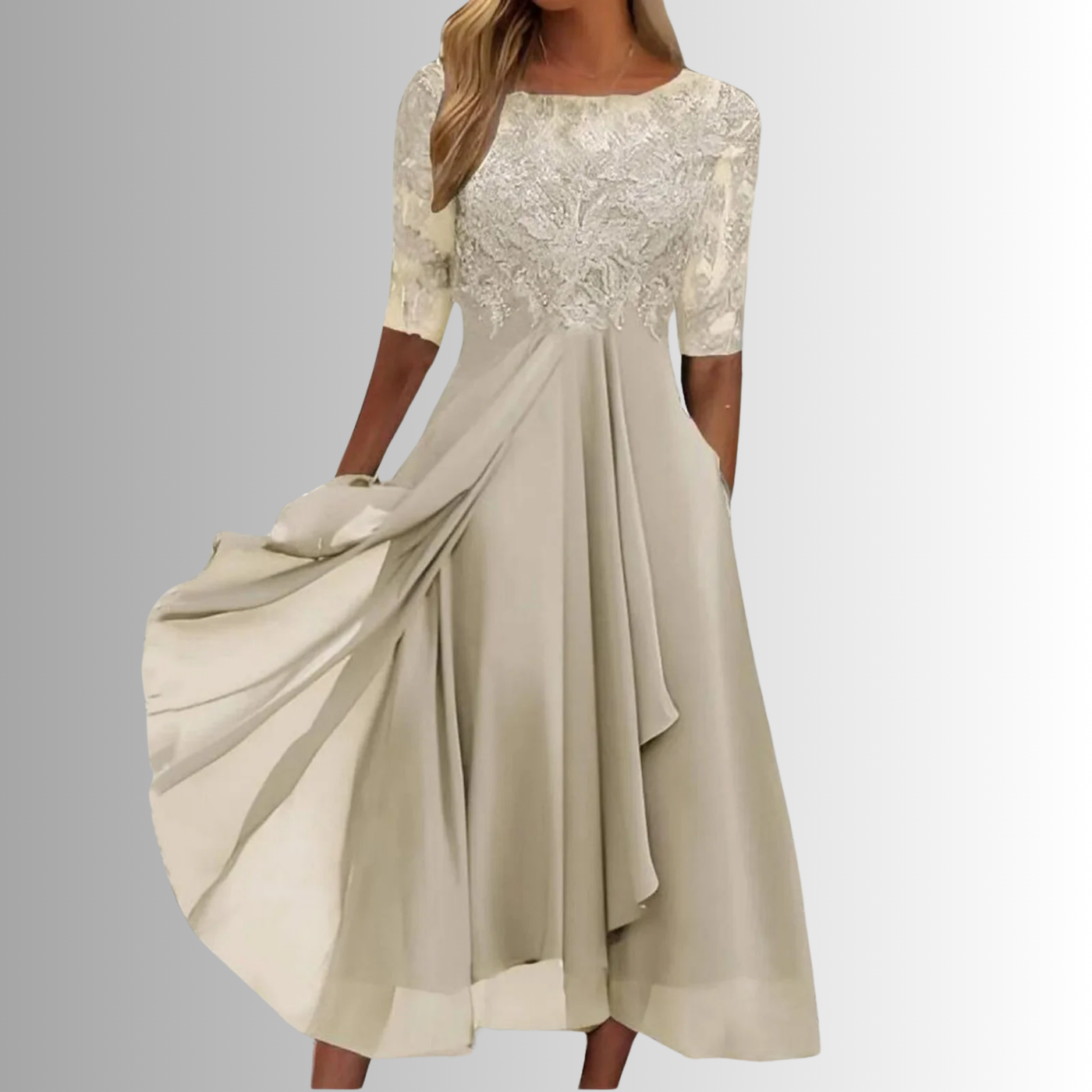 Celeste Aurelia | Timeless Lace Dress
