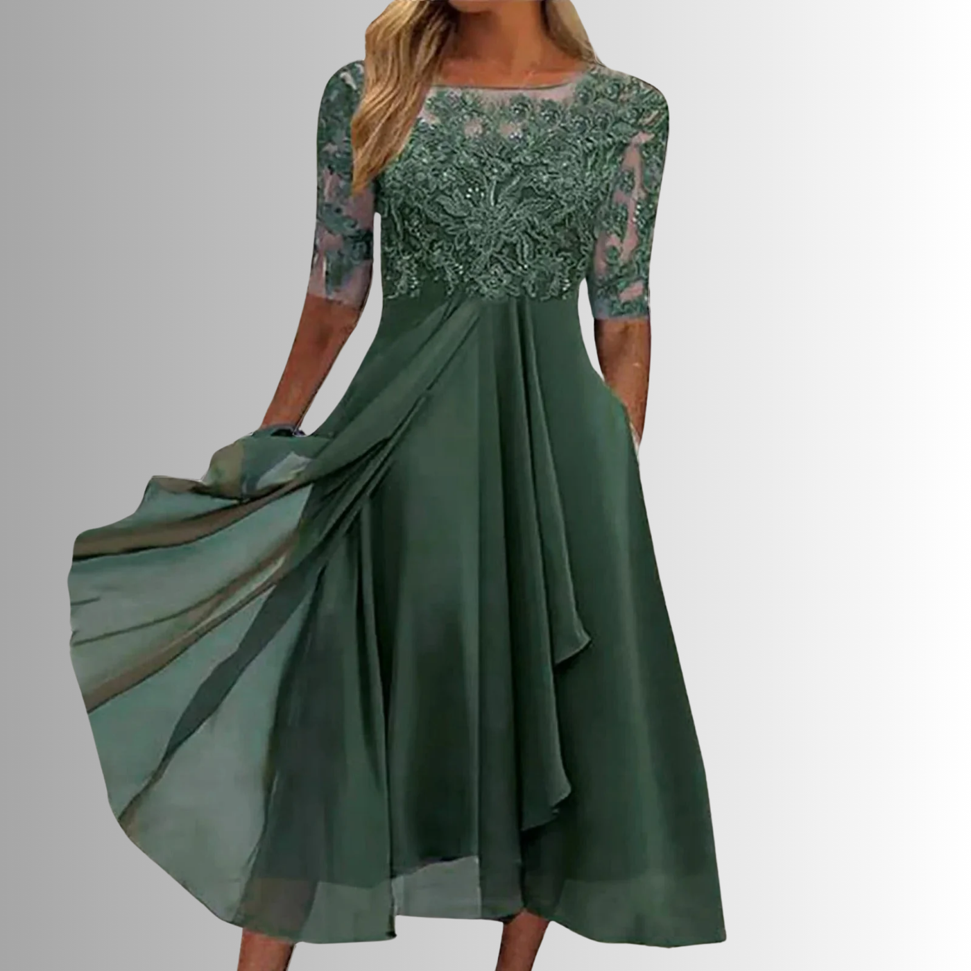 Celeste Aurelia | Timeless Lace Dress