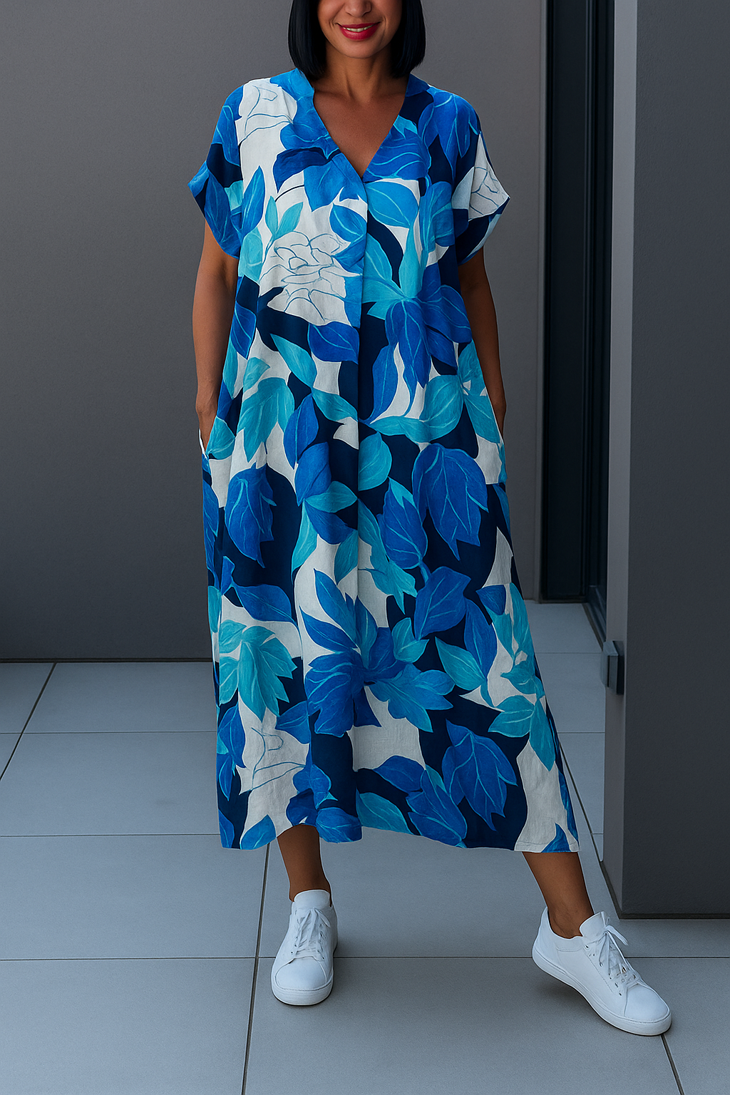 Isla™ – Elegant Flower Dress