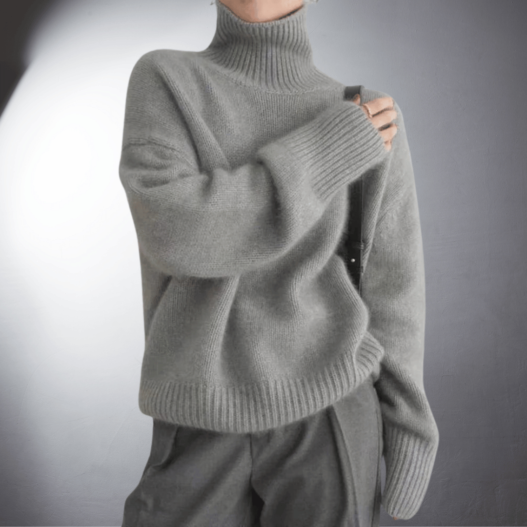 Clara Belle | Cashmere Turtleneck Jumper