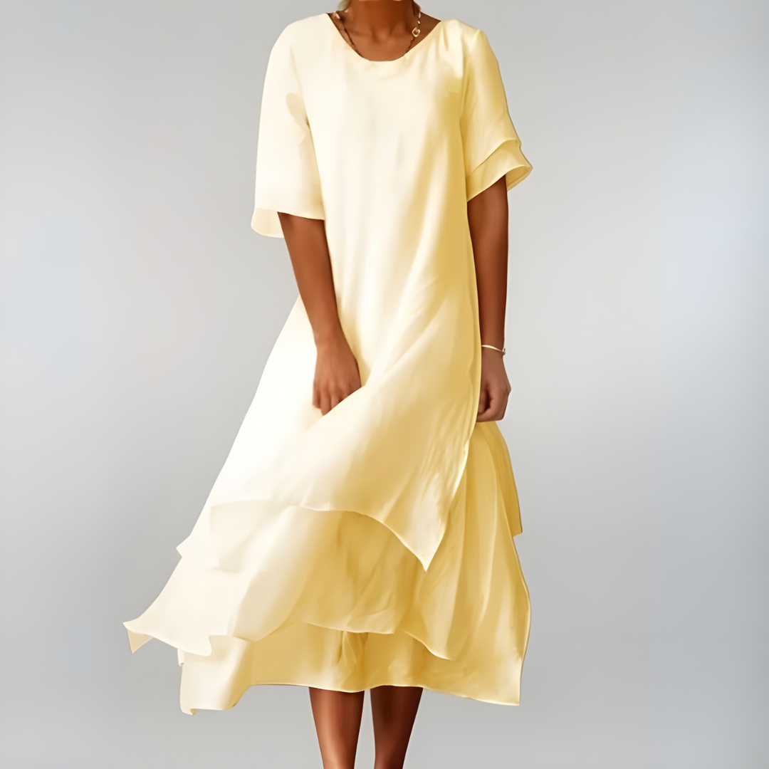 Rosalind | Flowing Silhouette Maxi Dress