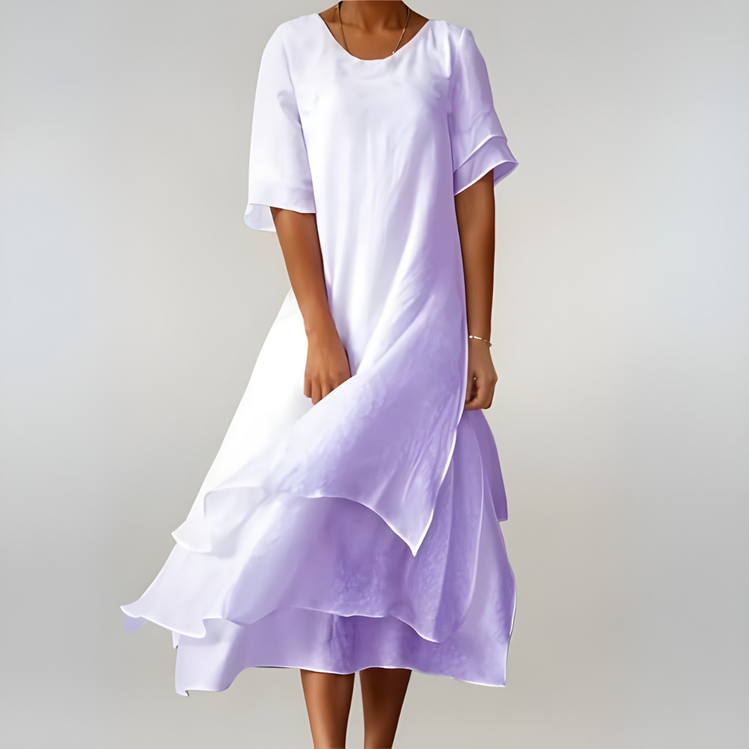 Rosalind | Flowing Silhouette Maxi Dress