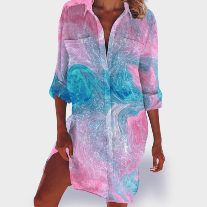 Marguerite | Colourful Lightweight Summer Dress