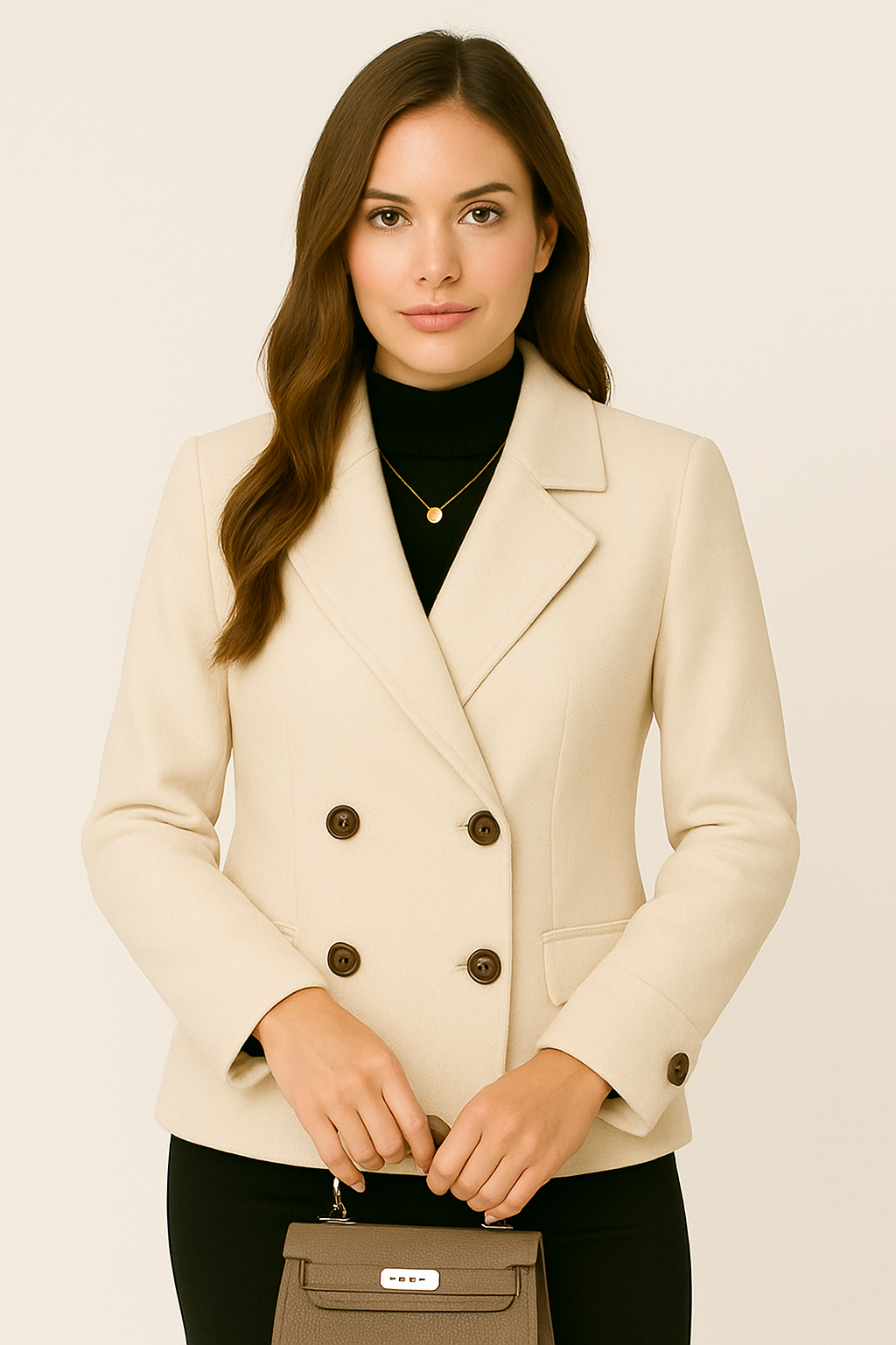 Elise™ | Casual Woolen Short Coat