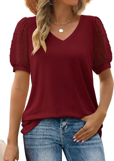 Mireille™ | Breezy V-Neck Blouse
