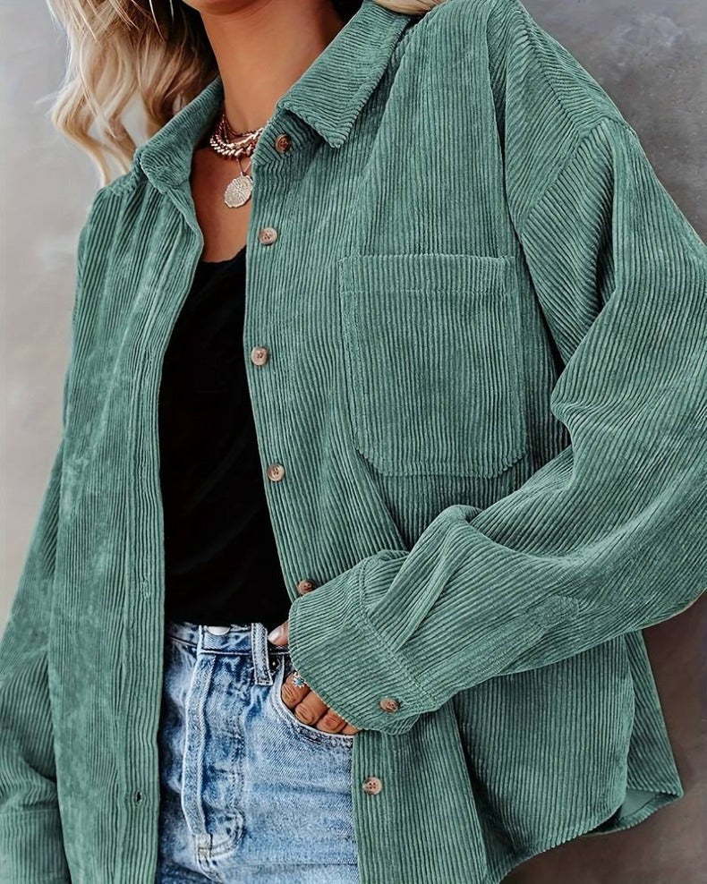 Odette | Vintage Velvet Shirt