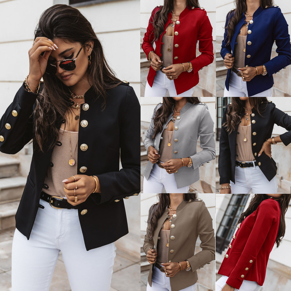 VALISSÉ™ | Luxe Military Tailored Blazer