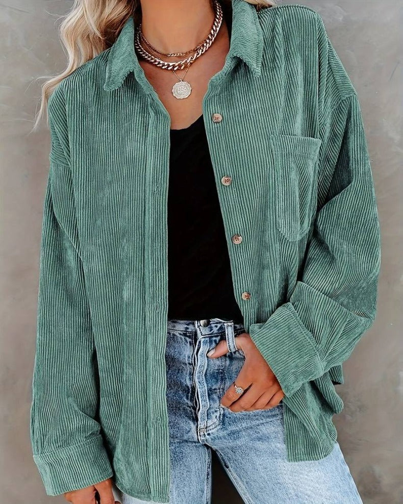 Odette | Vintage Velvet Shirt