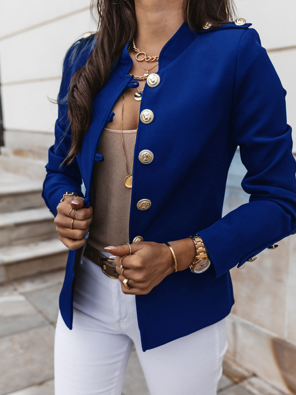 VALISSÉ™ | Luxe Military Tailored Blazer