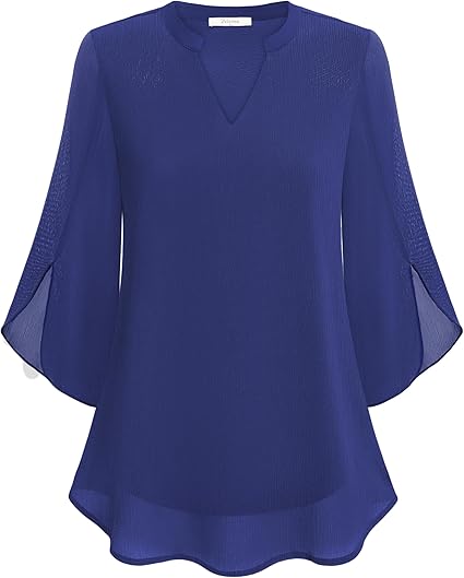 Petra | Layered Chiffon Blouse
