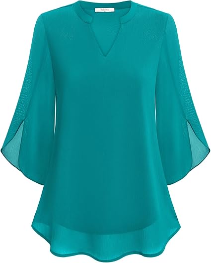 Petra | Layered Chiffon Blouse