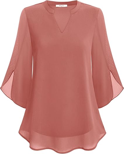 Petra | Layered Chiffon Blouse