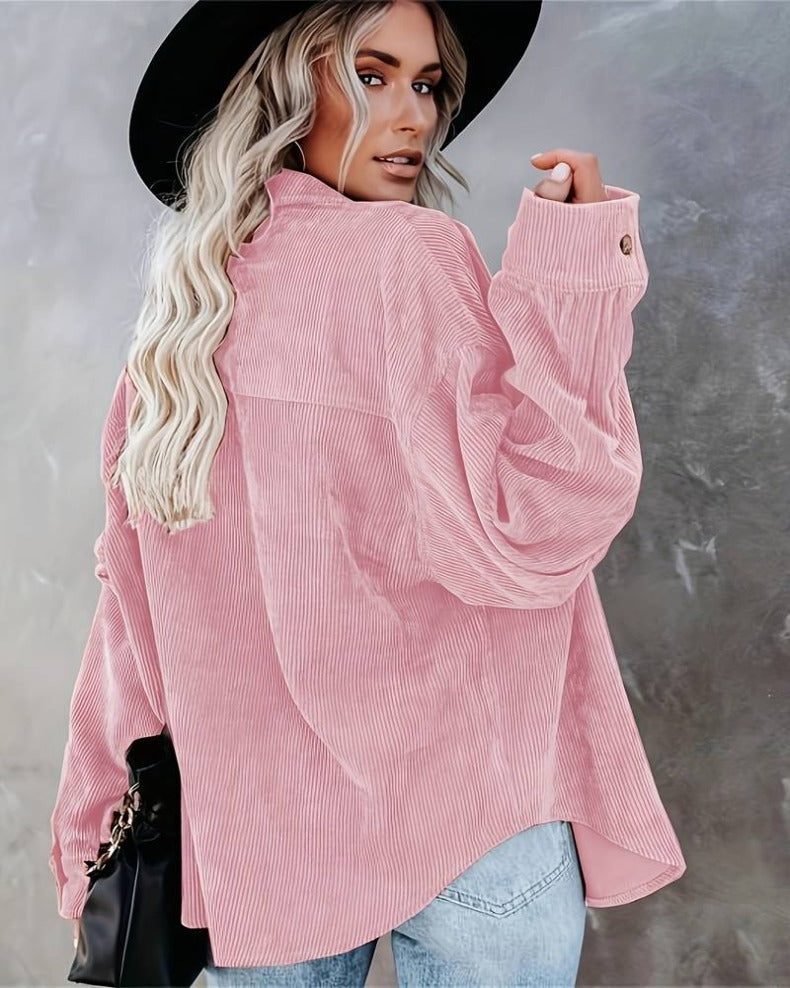Odette | Vintage Velvet Shirt
