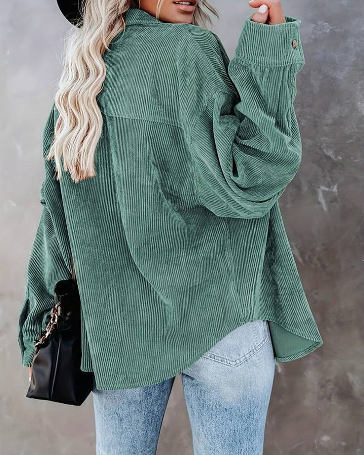 Odette | Vintage Velvet Shirt