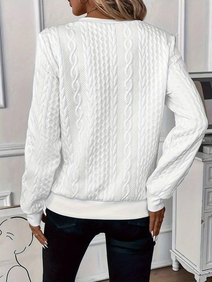 Iris | Zip-Front Knit Jumper