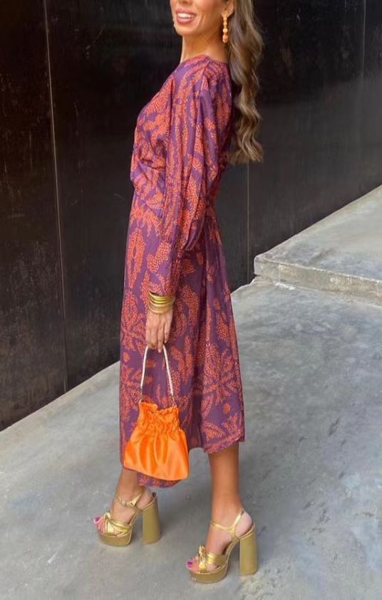 NocturaBloom™ Midi Dress
