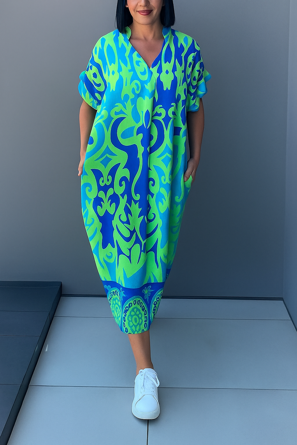 Isla™ – Elegant Flower Dress