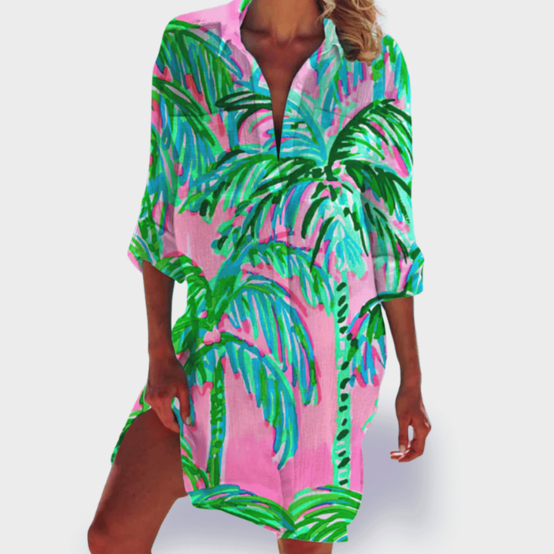 Marguerite | Colourful Lightweight Summer Dress
