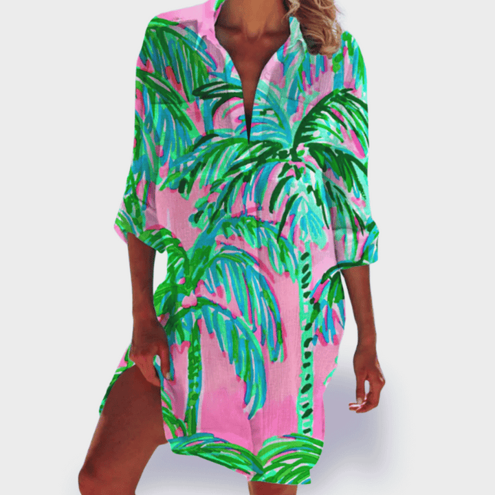 Marguerite | Colourful Lightweight Summer Dress
