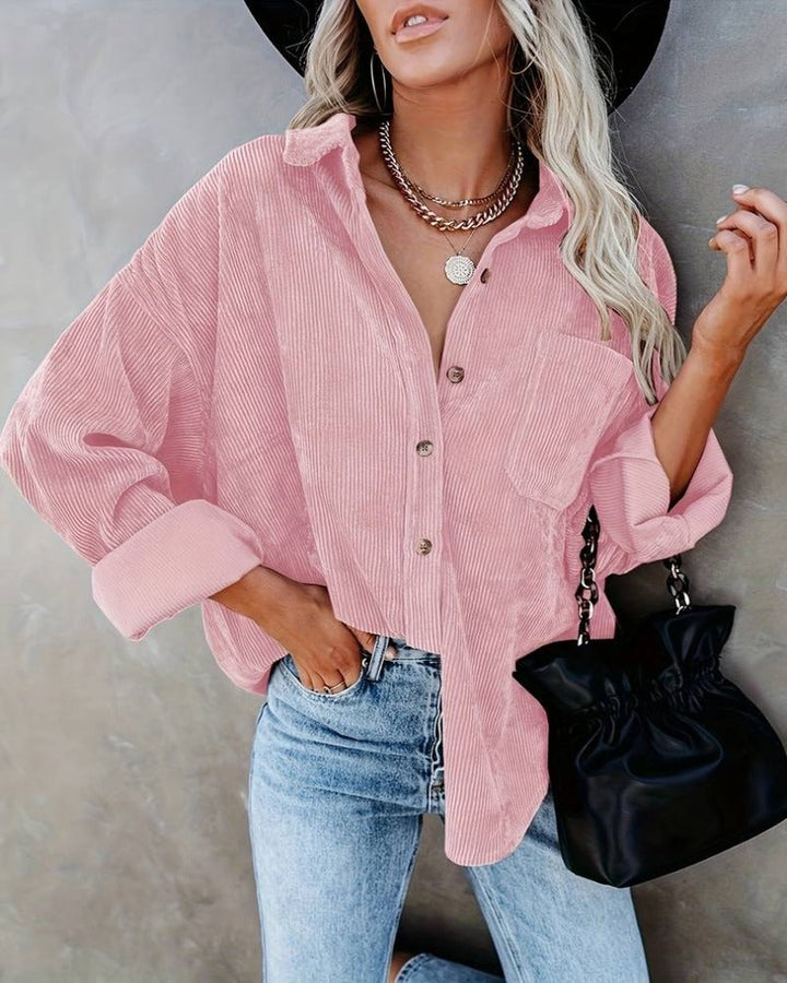 Odette | Vintage Velvet Shirt