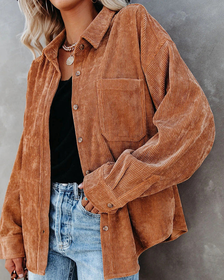 Odette | Vintage Velvet Shirt