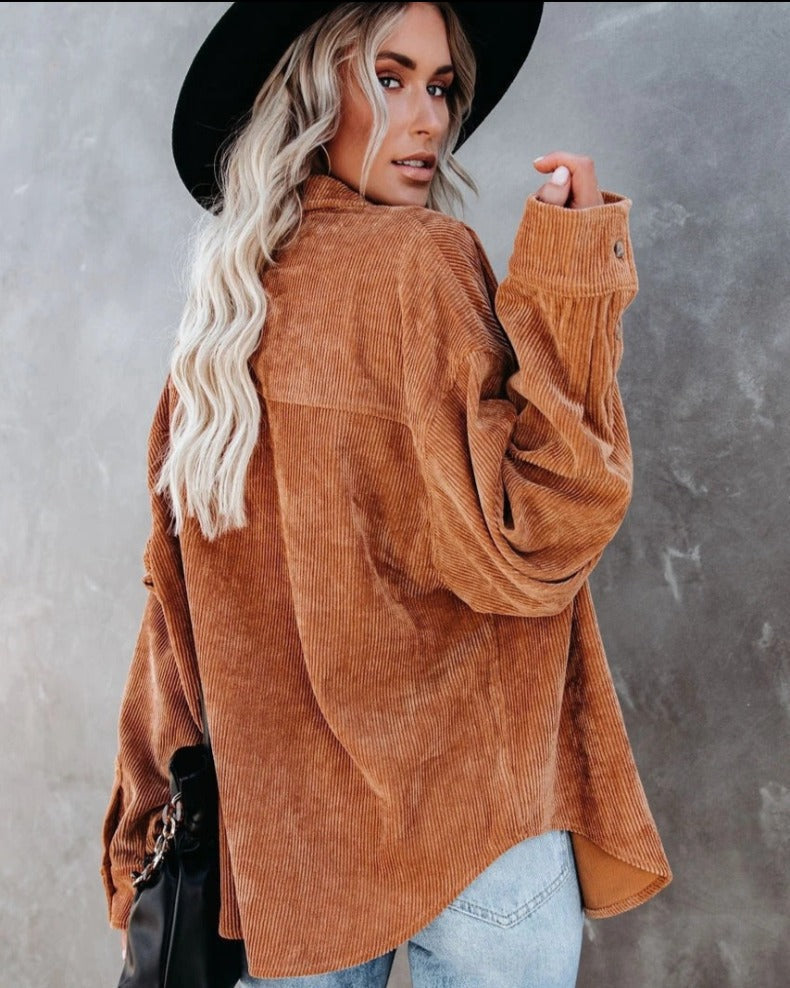 Odette | Vintage Velvet Shirt