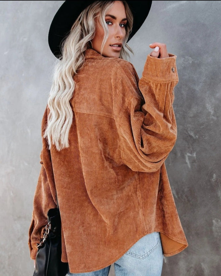 Odette | Vintage Velvet Shirt