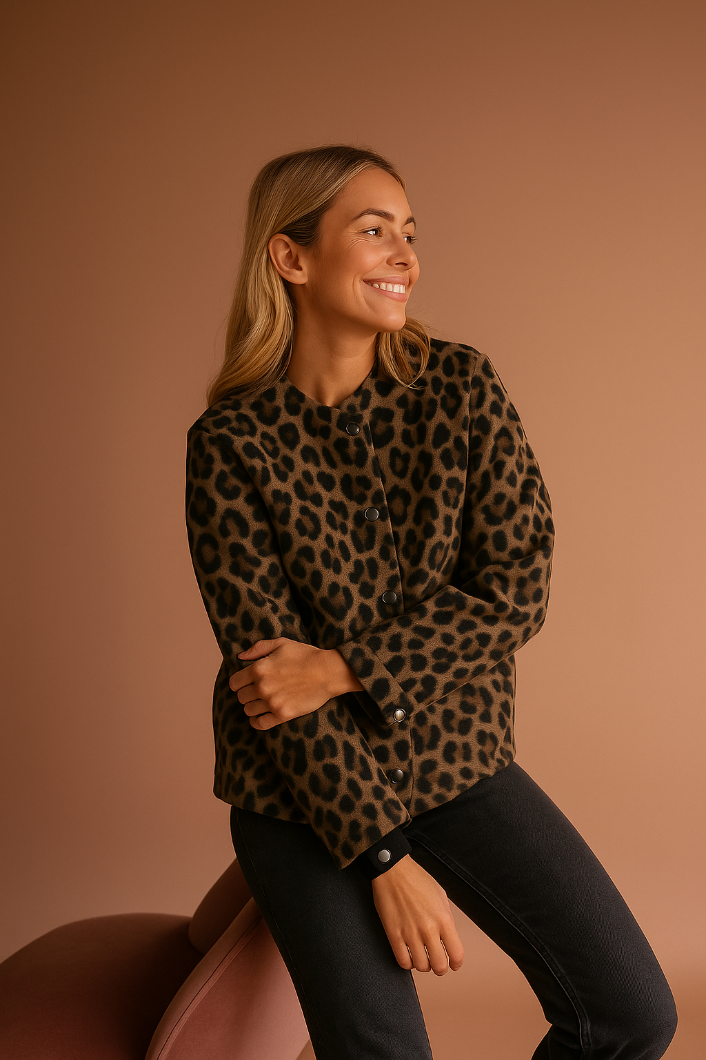 ONYX™ | The Leopard Bomber Jacket