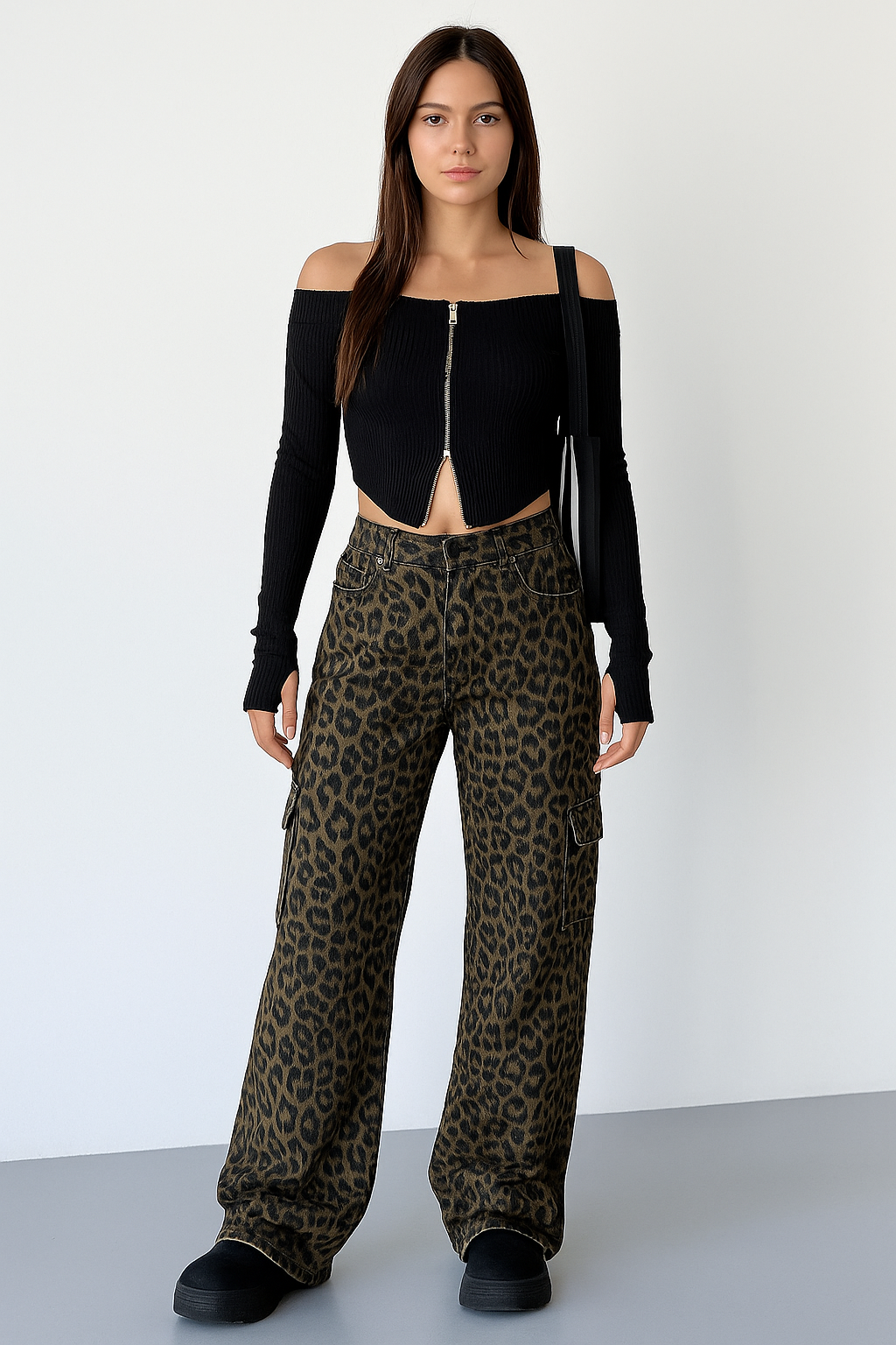 ZAYRA™ | The Leopard Cargo Pants
