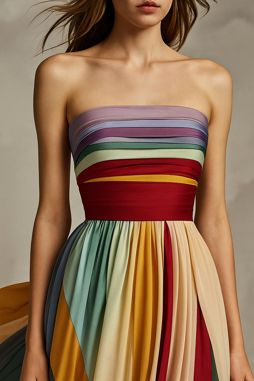 Serena Pleated Maxi