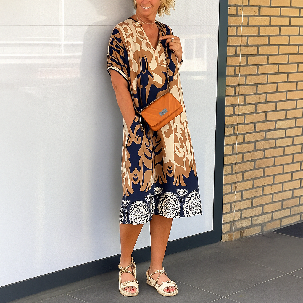 Isla™ – Elegant Flower Dress