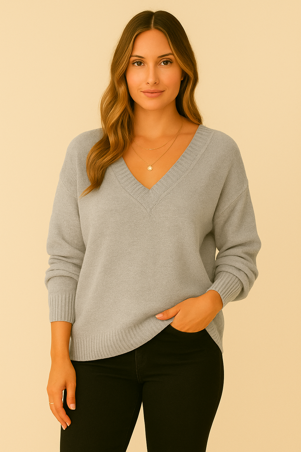 Aurora™ | Winter Long Sleeve V-Neck